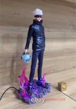 Satoru Gojo Resin Figure GK Statue Model LX Studio Led 34cm withtwo Heads