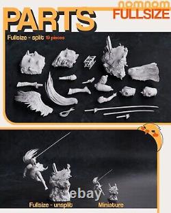 Sephiroth Final Fantasy VII Garage Kit Figure Collectible Statue Handmade Gift