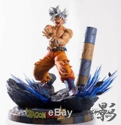 Shadow Dragon Ball Super Ultra Instinct Son Goku Resin Statue Figure MUI FC