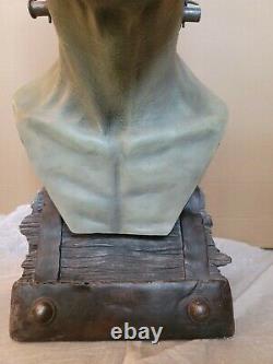 Sideshow 11 Scale Frankenstein Silver Scree Life Size Bust Statue Figure Sample