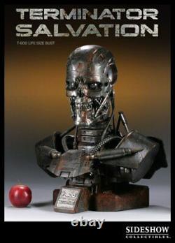 Sideshow 11 Scale Life-size Terminator T-600 Endoskeleton Bust Statue Figure