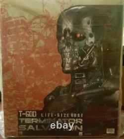 Sideshow 11 Scale Life-size Terminator T-600 Endoskeleton Bust Statue Figure