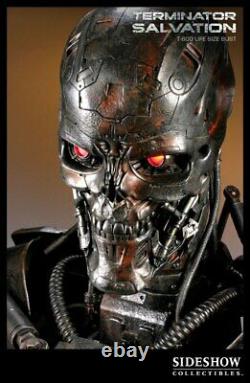 Sideshow 11 Scale Life-size Terminator T-600 Endoskeleton Bust Statue Figure