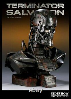 Sideshow 11 Scale Life-size Terminator T-600 Endoskeleton Bust Statue Figure