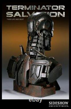 Sideshow 11 Scale Life-size Terminator T-600 Endoskeleton Bust Statue Figure