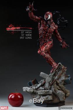 Sideshow CARNAGE EXCLUSIVE PF Figure Statue Marvel Sealed Rare Spider-Man Venom