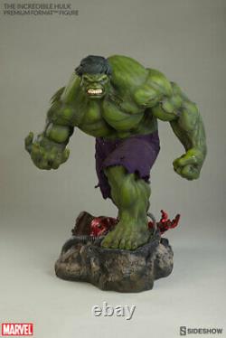 Sideshow Exclusive Incredible Hulk Premium Format Figure Statue Displayed