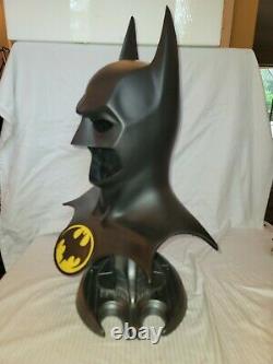 Sideshow Hcg Batman 1989 Cowl 11 Scale Life Size Bust Statue Figure Sample