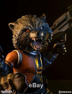 Sideshow Rocket Raccoon Premium Format Figure Guardians Of The Galaxy Statue