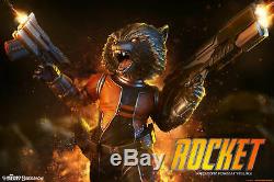 Sideshow Rocket Raccoon Premium Format Figure Guardians Of The Galaxy Statue