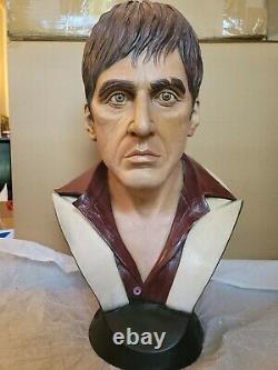 Sideshow Scarface Life Size 1/1 Sample Bust Statue Figure Tony Montana Al Pacino