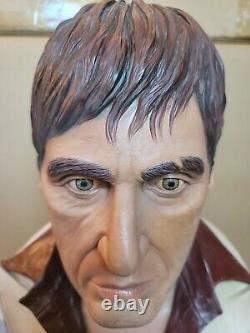 Sideshow Scarface Life Size 1/1 Sample Bust Statue Figure Tony Montana Al Pacino