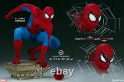 Sideshow Spider-Man Legendary Scale Statue Spiderman 1/2 Scale Figure New