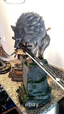 Sif the Great Grey Wolf Dark Souls Statue by First 4 Figures First4Figures