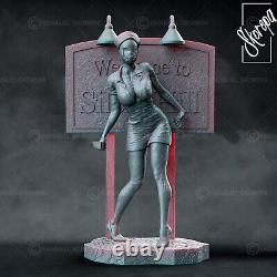 Silent Hill Nurse Game Garage Kit Figure Collectible Statue Handmade