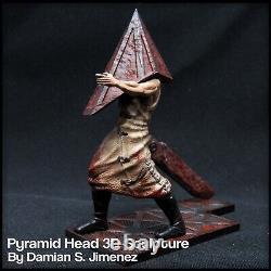 Silent Hill Pyramid Head Game Garage Kit Figure Collectible Statue Handmade