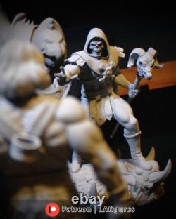 Skeletor (He-Man) Statue Fan Art 12/10/8/6 scale 3D Print