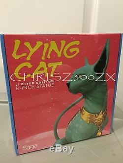 Skybound Saga Lying Cat GOLD Variant Statue Figure 8 Vaughan and Fiona Staples