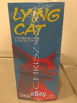 Skybound Saga Lying Cat GOLD Variant Statue Figure 8 Vaughan and Fiona Staples