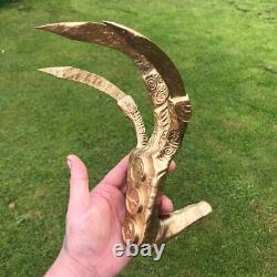 Skyrim Golden Dragon Claw Solid Resin High Quality Statue! Geek Gift. Gamer