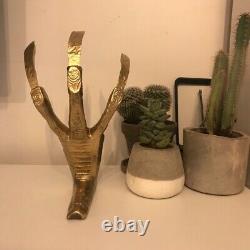 Skyrim Golden Dragon Claw Solid Resin High Quality Statue! Geek Gift. Gamer
