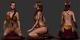 Slave Princess Fan art 3d printed 12k Figure resin model kit UNPAINTED UNASSEMBL
