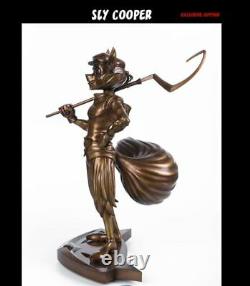 Sly Cooper Classic EXCLUSIVE Bronze Polystone Resin Statue Figure Variant 13.5