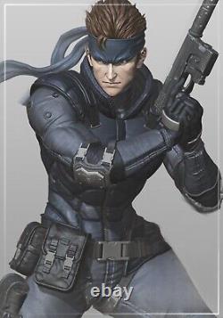 Solid Snake Metal Gear Solid Garage Kit Figure Collectible Statue Handmade