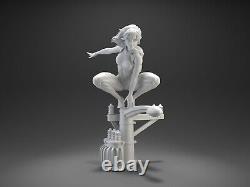 Spider Girl Gwen Unpainted Unassembled Resin 3D printed Model Figure NSFW