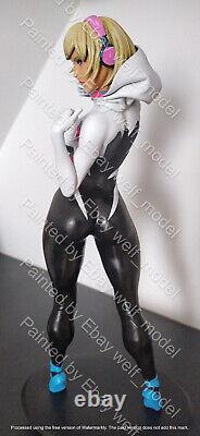 Spider Gwen Ghost Spider Custom Statue 1/4 Marvel Comics Painted Sexy Figure