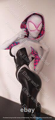 Spider Gwen Ghost Spider Custom Statue 1/4 Marvel Comics Painted Sexy Figure