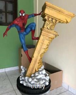 Spiderman Avengers Statue Figure 1/4 Handmade No Iron Studios No Sideshow