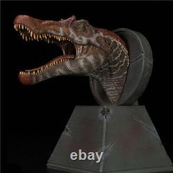 Spinosaurus Head Bust Dinosaur Statue Display Model Resin Collectible Figure