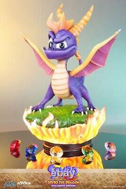 Spyro The Dragon Exclusive Day One Edition First4Figures Resin Statue Figure