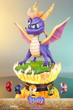 Spyro the Dragon Exclusive Resin Statue by First4Figures Brand New & Sealed