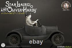 Stan Laurel & Oliver Hardy Laurel and Hardy On Ford Model T 112 Infinite Statue