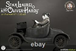 Stan Laurel & Oliver Hardy Laurel and Hardy On Ford Model T 112 Infinite Statue