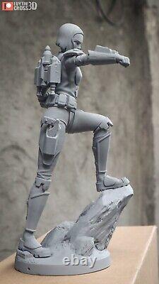 StarWars Mandalorian BoKatan Kryze Garage Kit Figure Collectible Statue Handmade