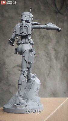 StarWars Mandalorian BoKatan Kryze Garage Kit Figure Collectible Statue Handmade