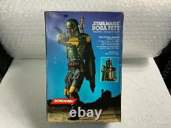 Star Wars Boba Fett 1/4 18 Screamin Vinyl Model Figure Statue Kit Boxed Vintage