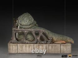 Star Wars Episode VI Jabba The Hutt & Throne Deluxe statue Iron Studios Sideshow