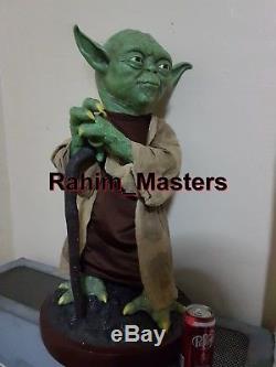 Star Wars Life Sized 11 Custom Master Yoda Resin Statue Figure 85CM 33Inches