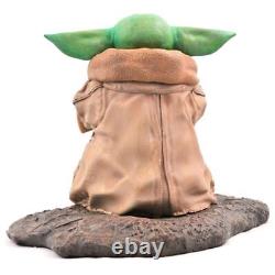 Star Wars Mandalorian The Child Figure with Soup Bowl Premier 1/2 Statue 8 Figure