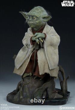Star Wars Yoda Legendary Scale figure By Sideshow Collectibles statue Rare