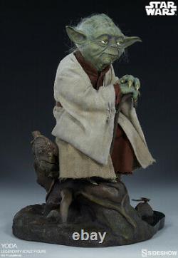 Star Wars Yoda Legendary Scale figure By Sideshow Collectibles statue Rare