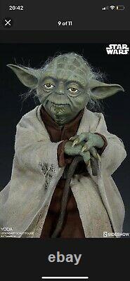 Star Wars Yoda Legendary Statue By Sideshow Collectibles. Rare Limited Edition