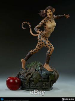 Statue Cheetah Premium Format Figure Resine DC Comics Sideshow En Stock