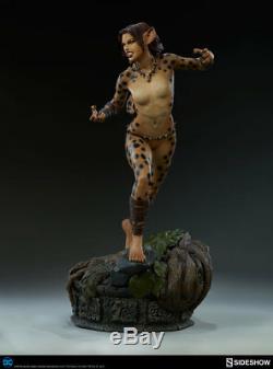 Statue Cheetah Premium Format Figure Resine DC Comics Sideshow En Stock