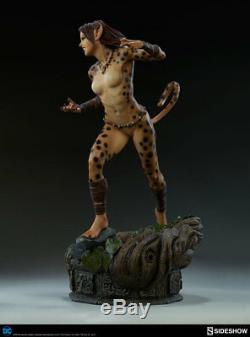 Statue Cheetah Premium Format Figure Resine DC Comics Sideshow En Stock