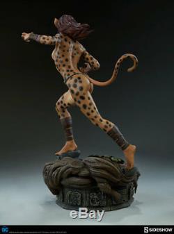 Statue Cheetah Premium Format Figure Resine DC Comics Sideshow En Stock